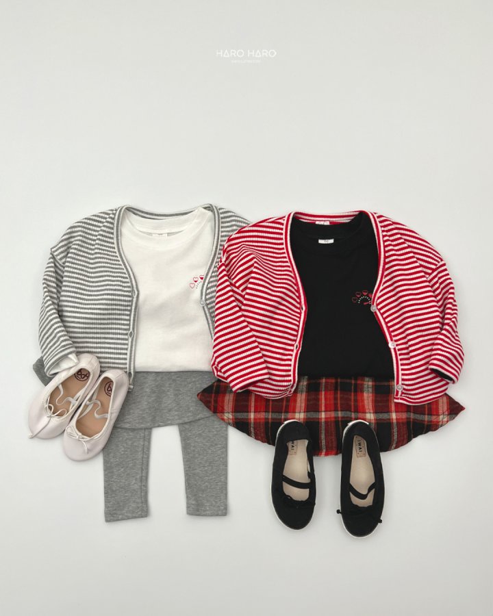 Haro Haro - Korean Children Fashion - #fashionkids - (Kids) Heart Boom Tee - 11