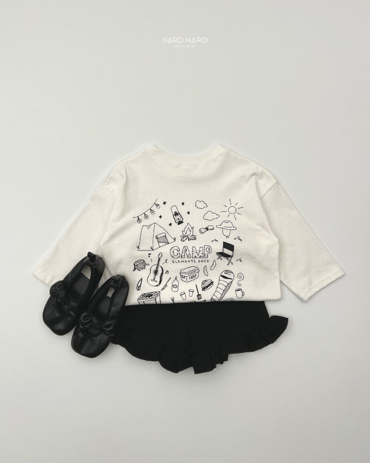 Haro Haro - Korean Children Fashion - #fashionkids - (Kids) Camping Tee - 9