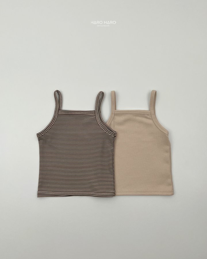 Haro Haro - Korean Children Fashion - #kidsshorts - Layered Strap Sleeveless (set of 2) - 7