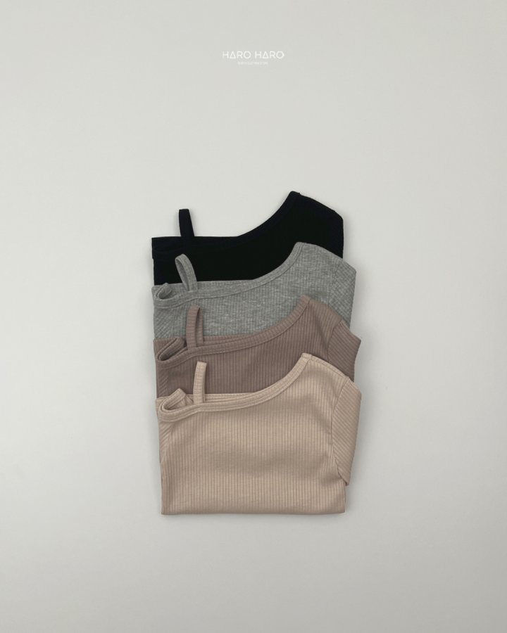 Haro Haro - Korean Children Fashion - #kidsshorts - Unbalanced Off-shoulder Tee - 7