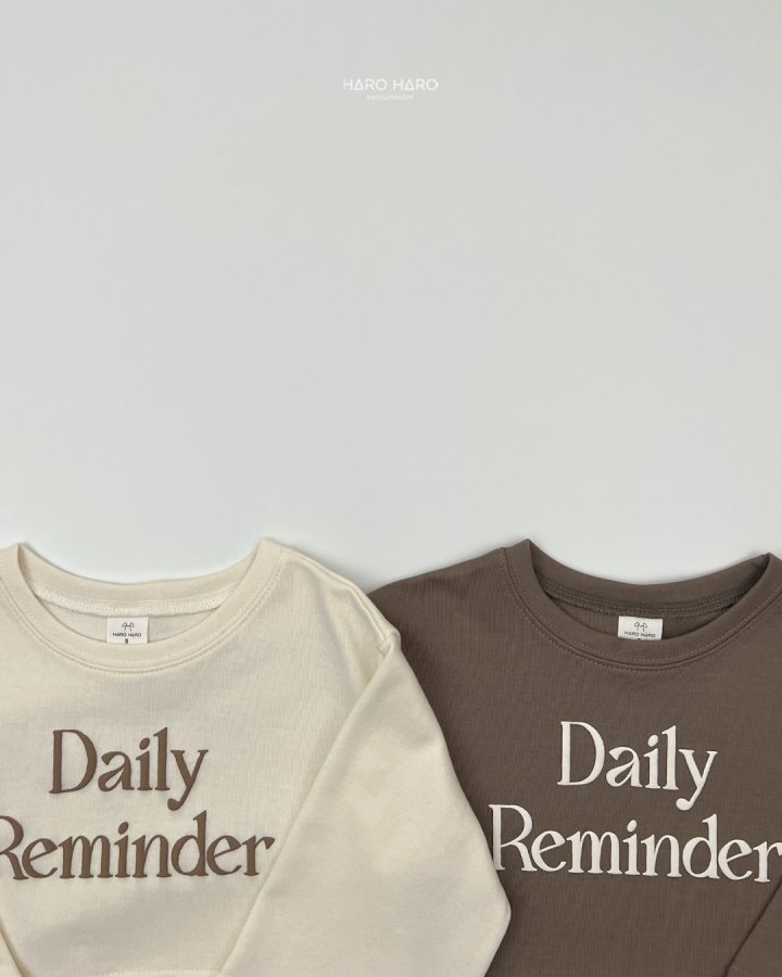 Haro Haro - Korean Children Fashion - #kidsshorts - Daily Crop Tee - 5