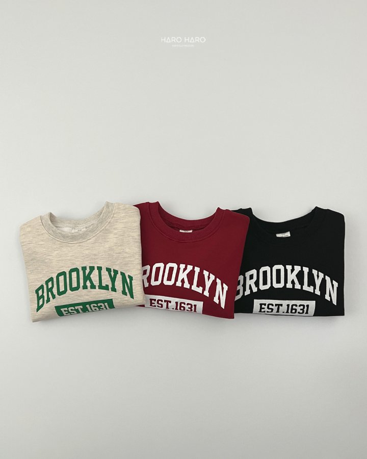 Haro Haro - Korean Children Fashion - #kidsshorts - Brooklyn Sweatshirt - 7