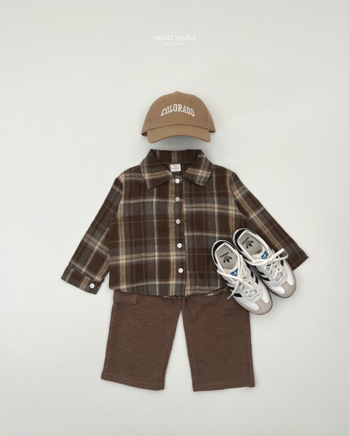 Haro Haro - Korean Children Fashion - #kidsshorts - Margaret Knit Cargo Pants - 9