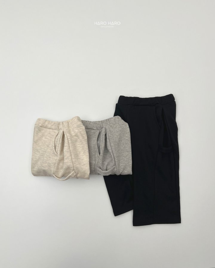 Haro Haro - Korean Children Fashion - #kidsshorts - Bodkori Wide Pants - 8