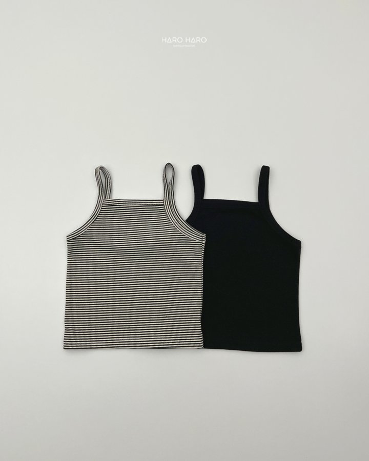 Haro Haro - Korean Children Fashion - #kidsstore - Layered Strap Sleeveless (set of 2) - 8