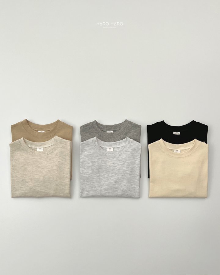 Haro Haro - Korean Children Fashion - #kidsstore - Autumn Loose Tee (set of 2) - 6