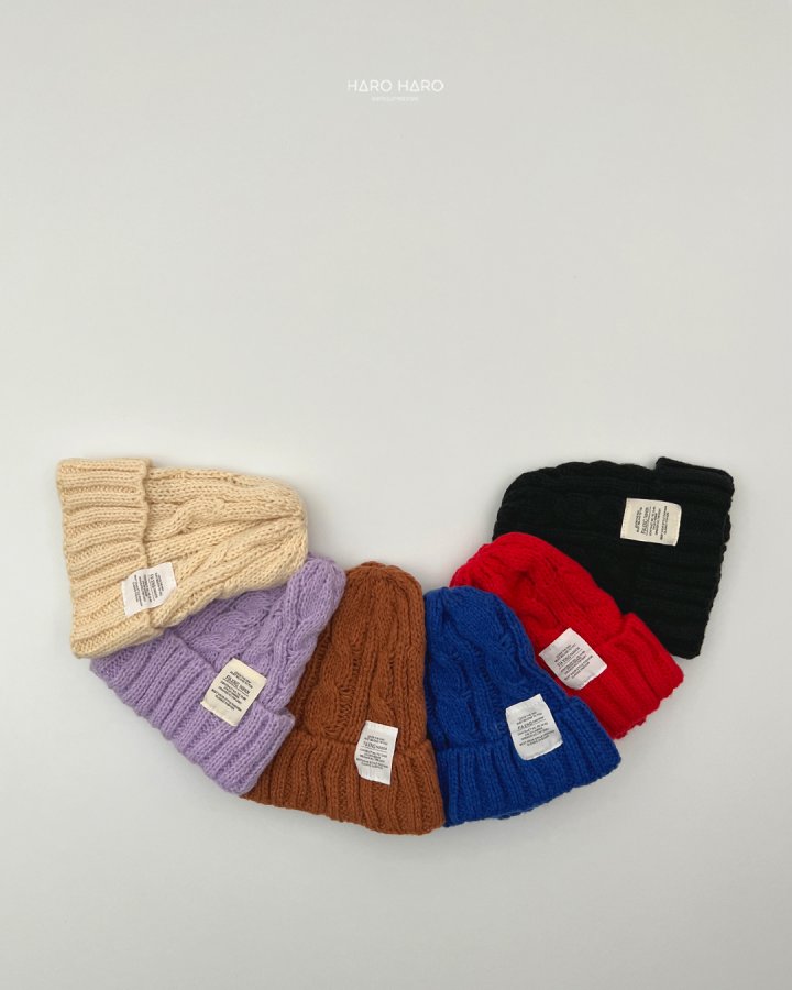 Haro Haro - Korean Children Fashion - #kidsstore - Soft Cable Beanie - 2