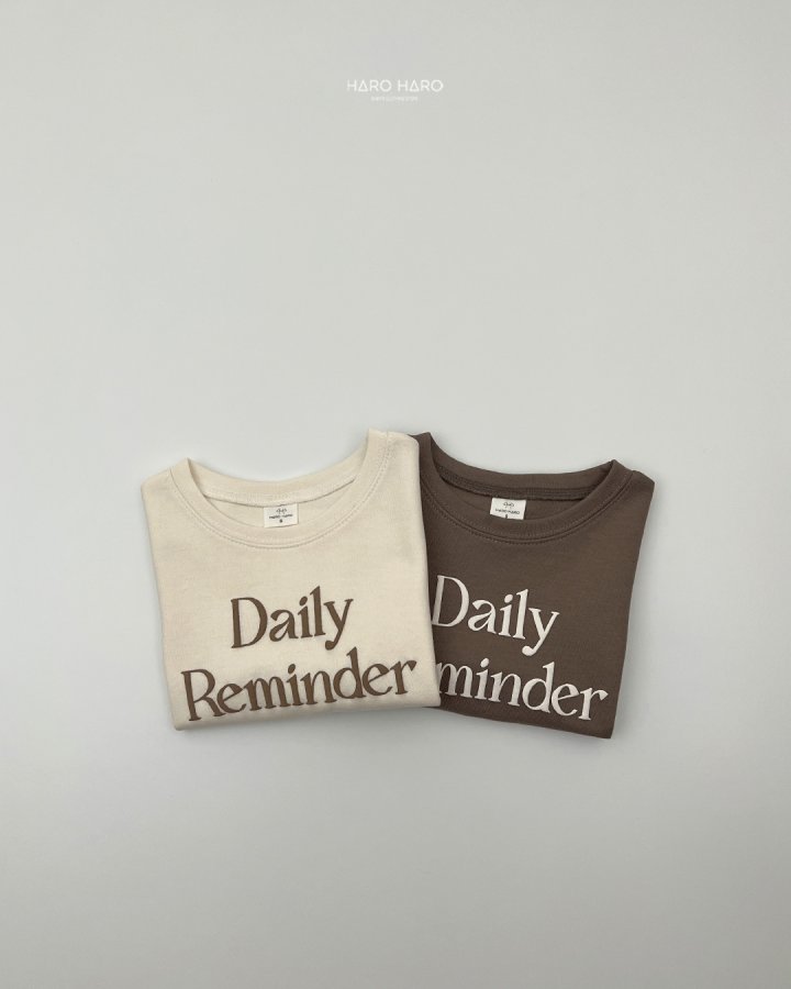 Haro Haro - Korean Children Fashion - #kidzfashiontrend - Daily Crop Tee - 7