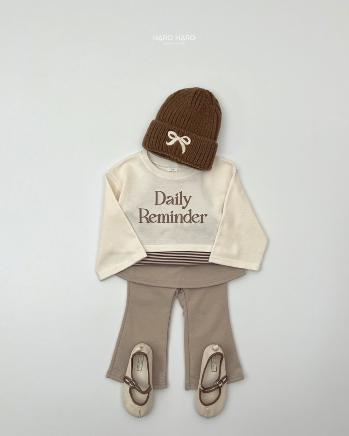Haro Haro - Korean Children Fashion - #littlefashionista - Daily Crop Tee - 9