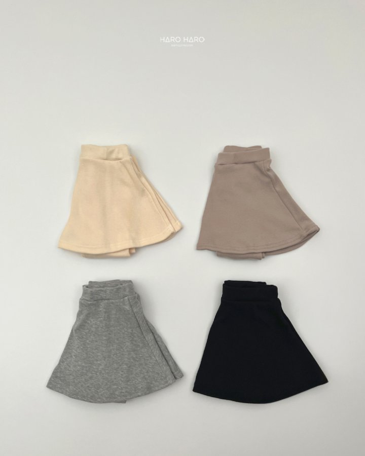 Haro Haro - Korean Children Fashion - #littlefashionista - Caramel Churros Skirt Leggings - 8