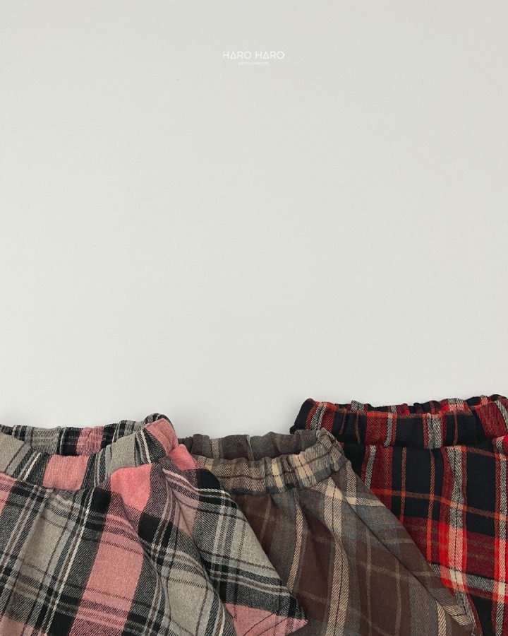Haro Haro - Korean Children Fashion - #littlefashionista - Sweet Check Mini Skirt - 5
