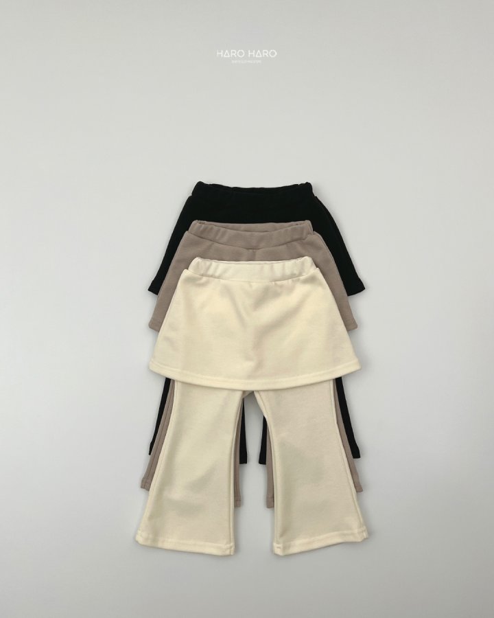 Haro Haro - Korean Children Fashion - #littlefashionista - Cocoa Skirt Pants - 2