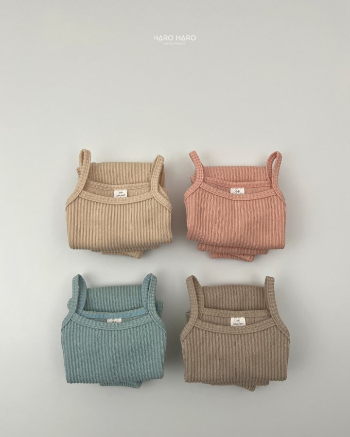 Haro Haro - Korean Children Fashion - #littlefashionista - Choux Cream Bustier Set - 8