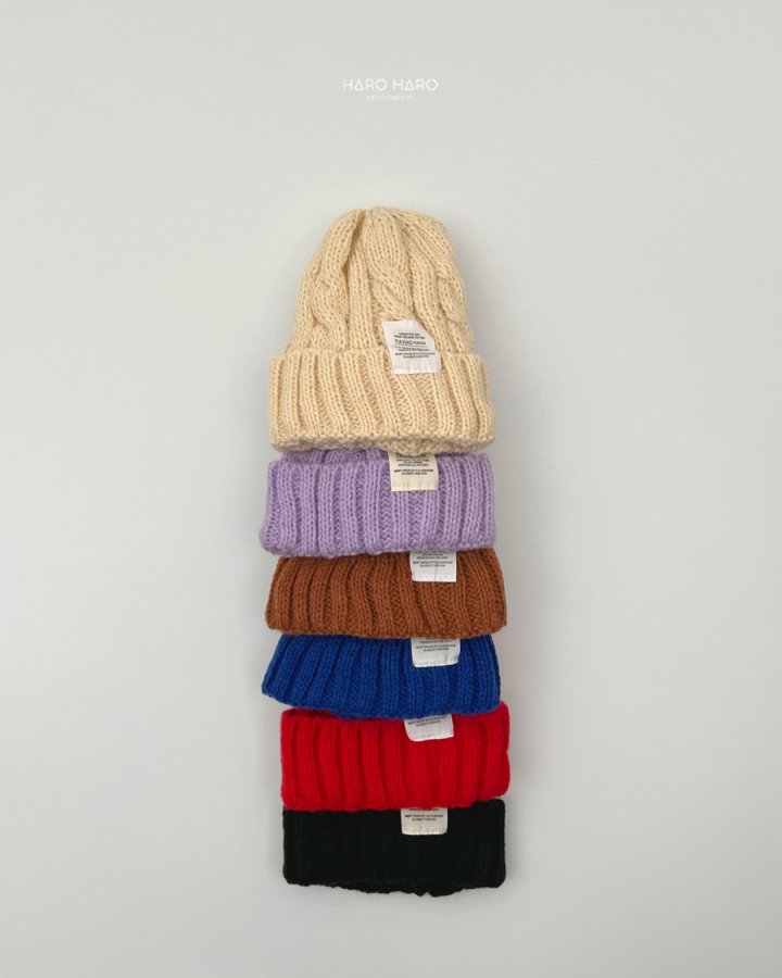 Haro Haro - Korean Children Fashion - #littlefashionista - Soft Cable Beanie - 5