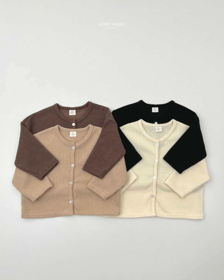 Haro Haro - Korean Children Fashion - #littlefashionista - Pumpkin Knit Cardigan (set of 2) - 4
