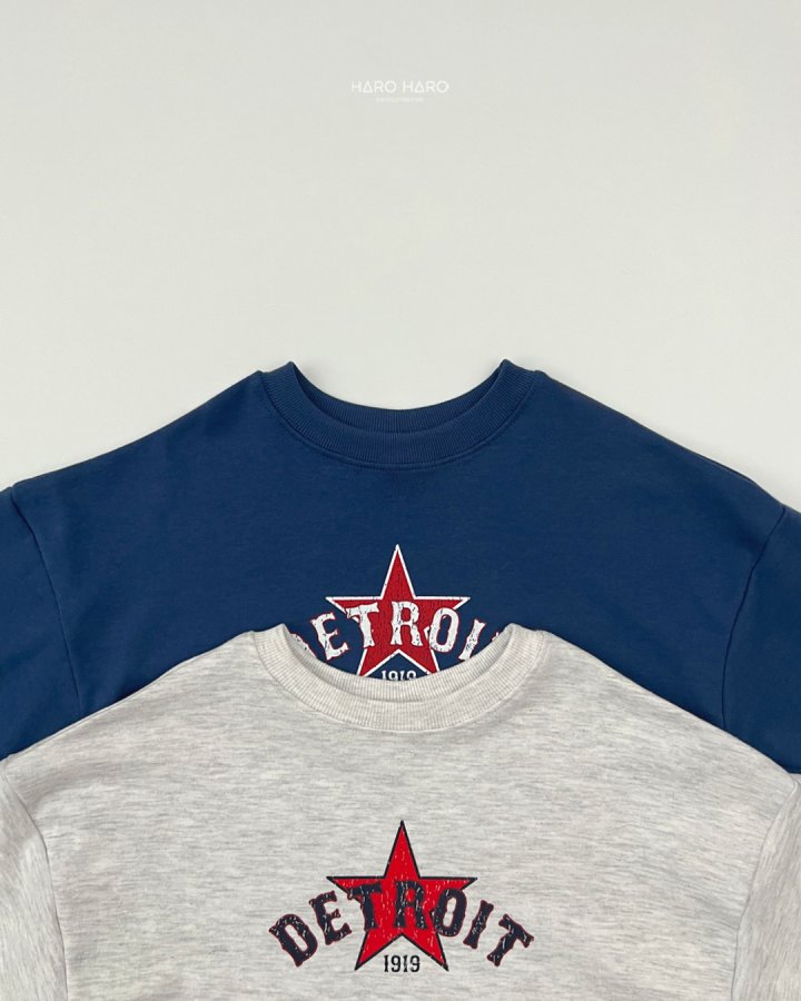 Haro Haro - Korean Children Fashion - #magicofchildhood - Detroit Sweatshirt - 3