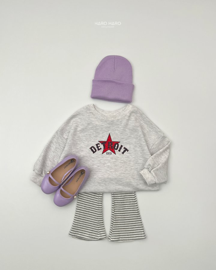 Haro Haro - Korean Children Fashion - #magicofchildhood - Honey Stripe Leggings - 10