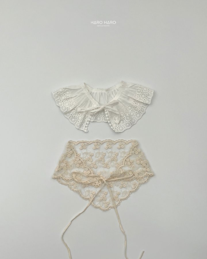 Haro Haro - Korean Children Fashion - #magicofchildhood - Lace Cape - 4