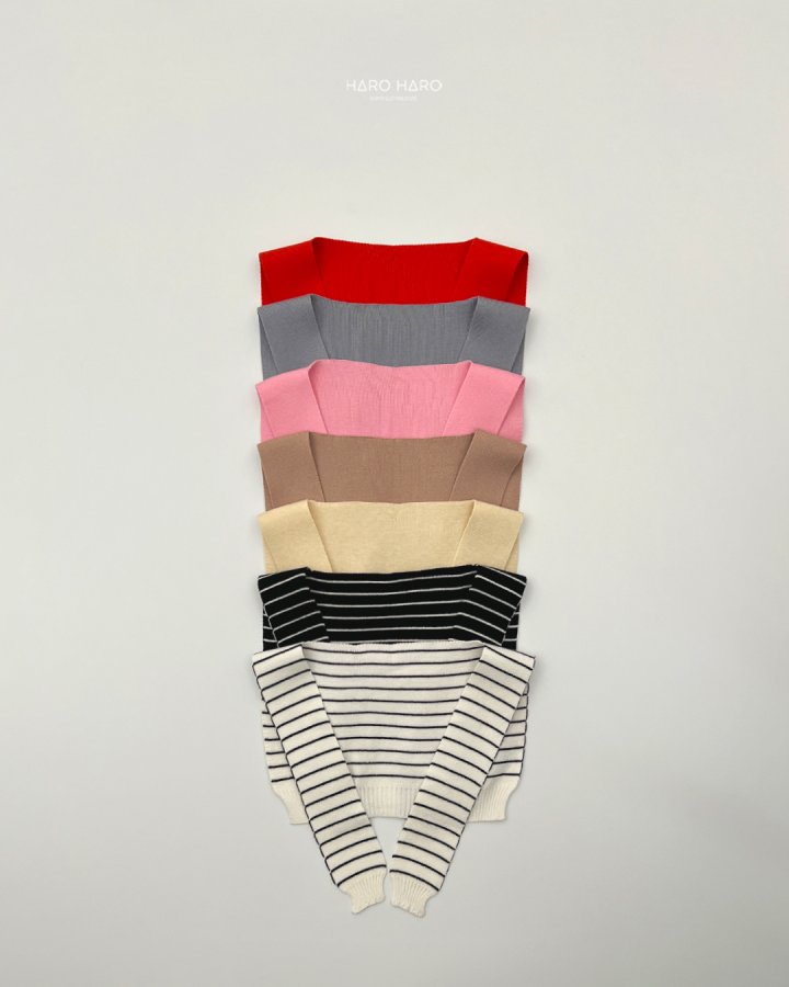 Haro Haro - Korean Children Fashion - #minifashionista - Piggyback Knit Shawl - 3