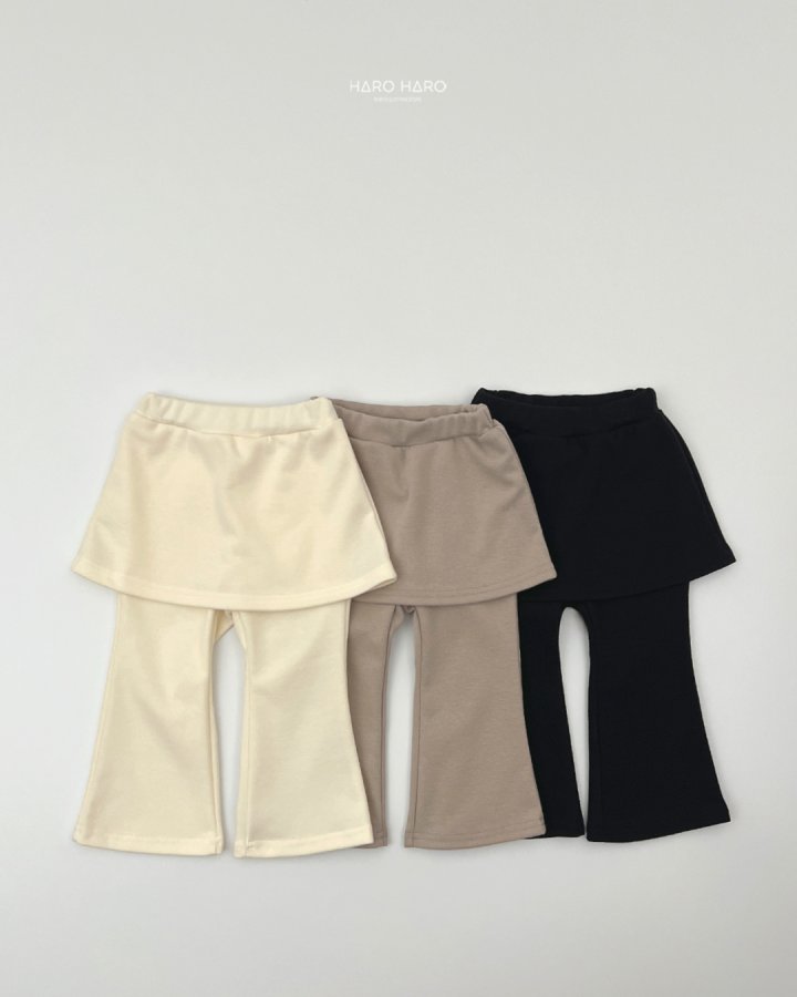 Haro Haro - Korean Children Fashion - #magicofchildhood - Cocoa Skirt Pants - 4