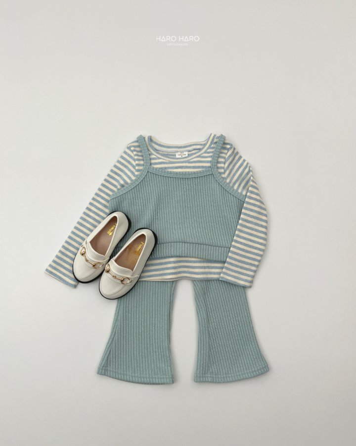 Haro Haro - Korean Children Fashion - #minifashionista - Choux Cream Bustier Set - 10