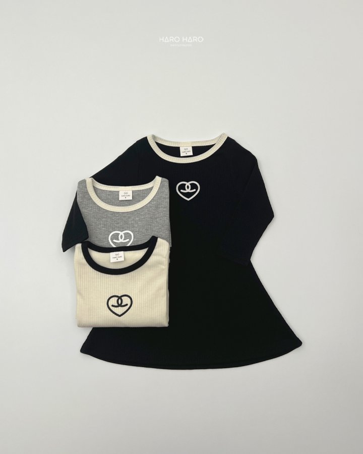 Haro Haro - Korean Children Fashion - #minifashionista - Lovely One-piece - 8