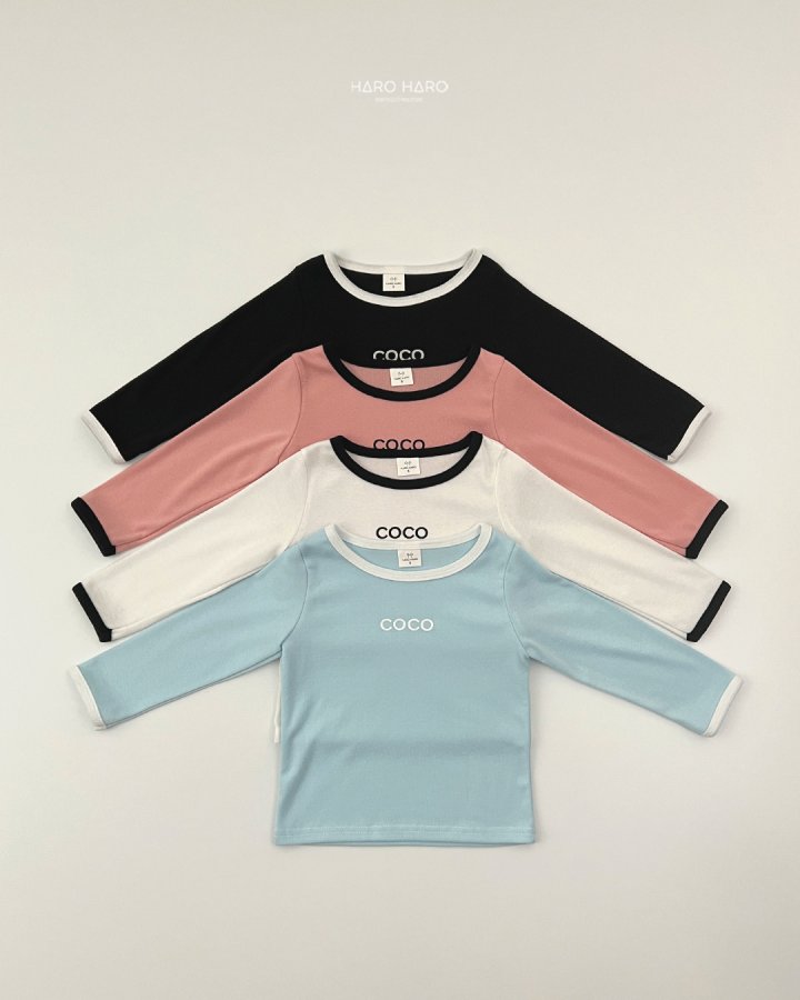 Haro Haro - Korean Children Fashion - #prettylittlegirls - Coco Raglan Tee - 2