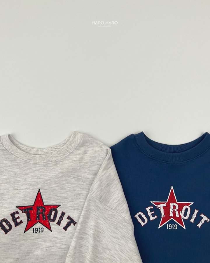 Haro Haro - Korean Children Fashion - #prettylittlegirls - Detroit Sweatshirt - 5