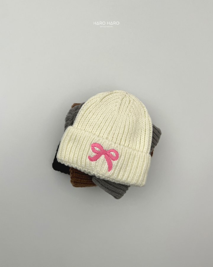 Haro Haro - Korean Children Fashion - #prettylittlegirls - Cute Ribbon Beanie - 6