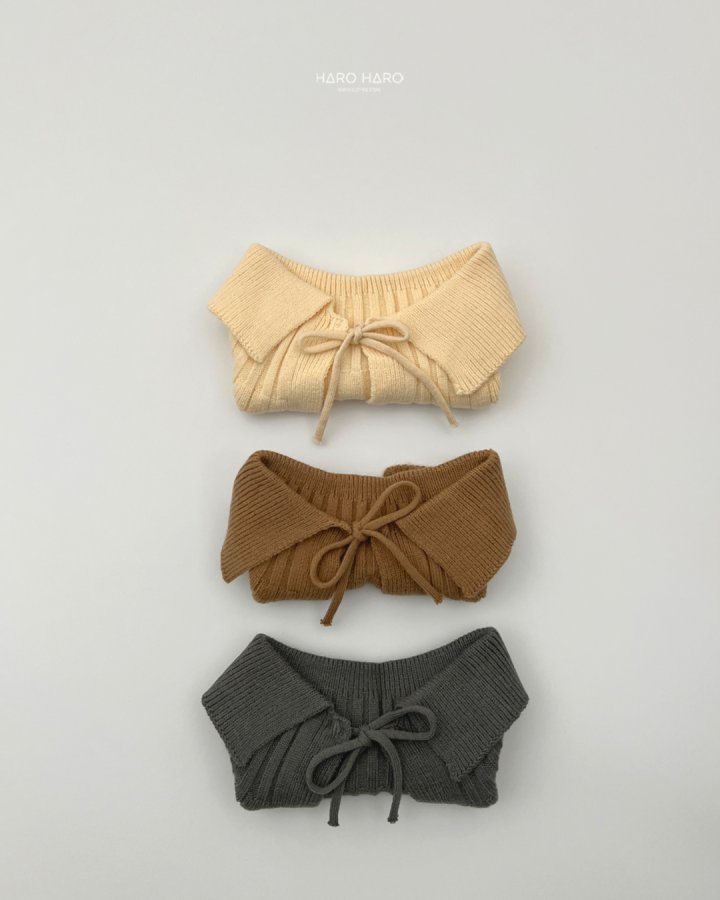 Haro Haro - Korean Children Fashion - #stylishchildhood - Brownie Knit Cape - 6