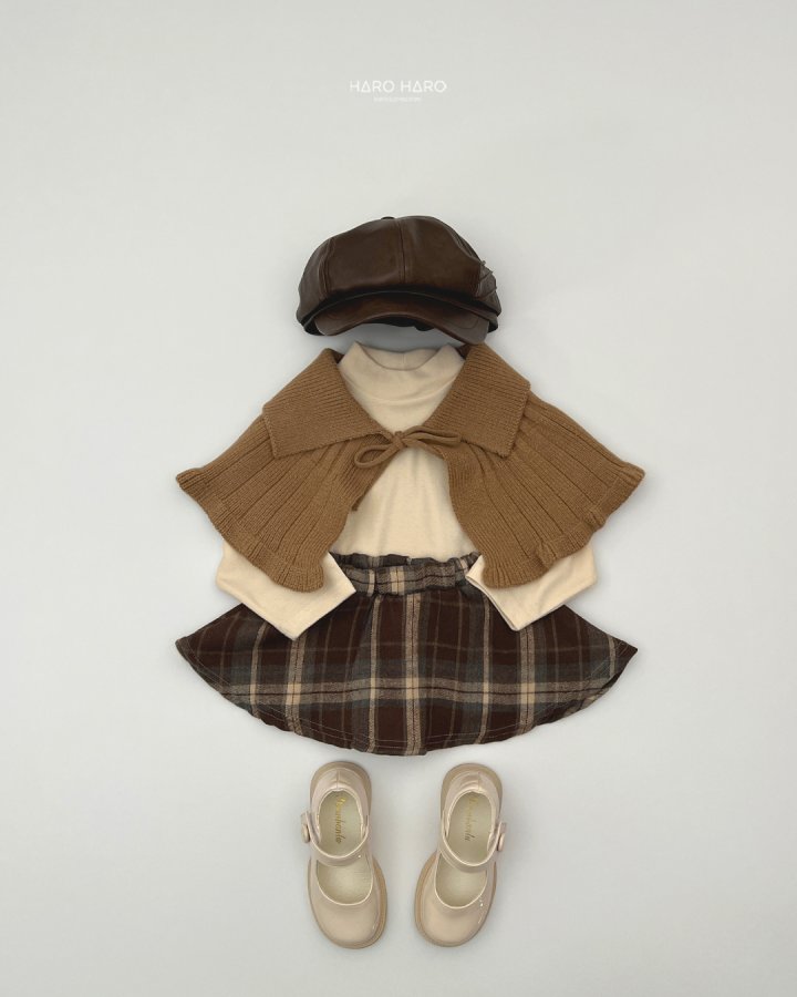 Haro Haro - Korean Children Fashion - #stylishchildhood - Simple Loose Half Turtleneck Tee - 10
