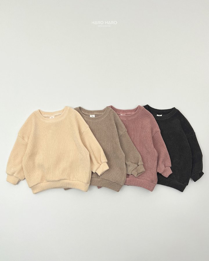 Haro Haro - Korean Children Fashion - #toddlerclothing - Classic Knit Sweatshirt - 4