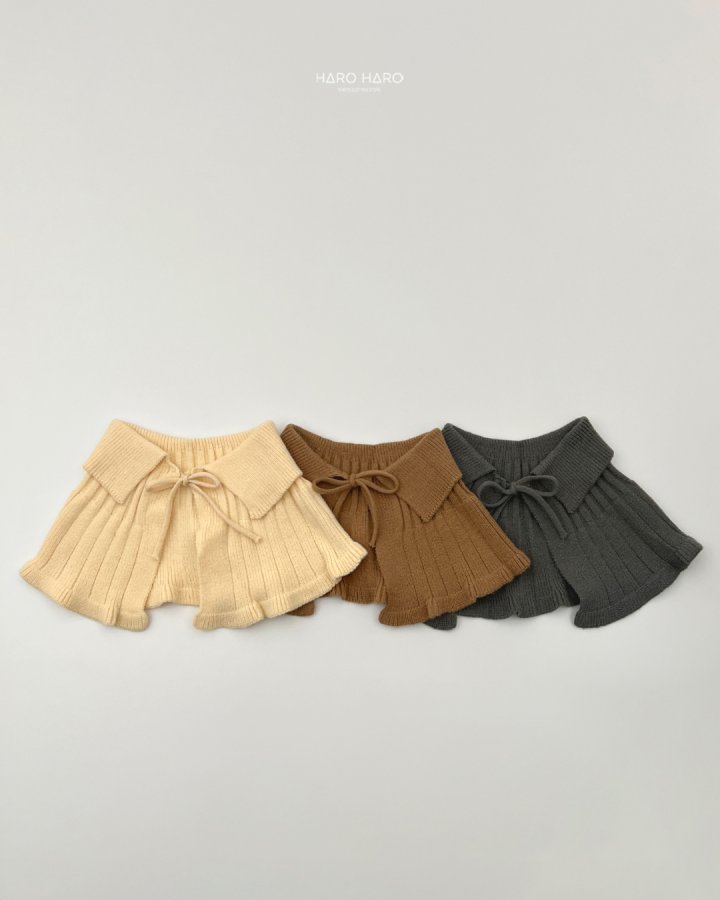 Haro Haro - Korean Children Fashion - #prettylittlegirls - Brownie Knit Cape - 4