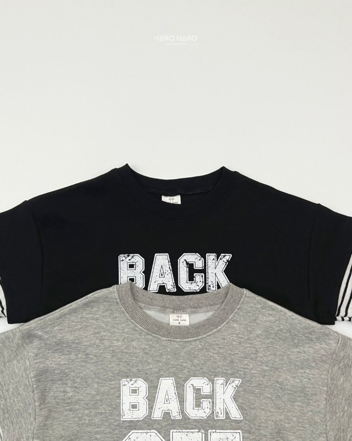 Haro Haro - Korean Children Fashion - #todddlerfashion - Back OFF Layered Tee - 3