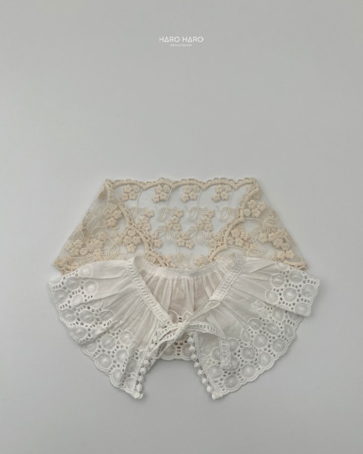Haro Haro - Korean Children Fashion - #toddlerclothing - Lace Cape - 7