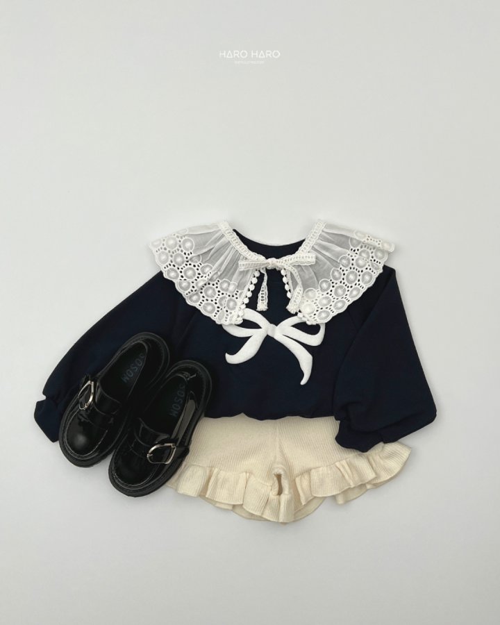Haro Haro - Korean Children Fashion - #toddlerclothing - Fluffy Ribbon Sweatshirt - 11