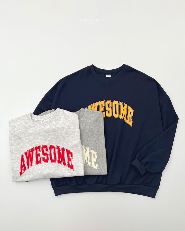 Haro Haro - Korean Women Fashion - #momslook - (Adult) Awesome Sweatshirt - 2