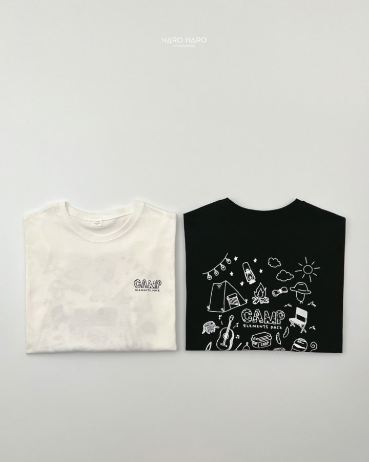 Haro Haro - Korean Women Fashion - #womensfashion - (Adult) Camping Tee - 3