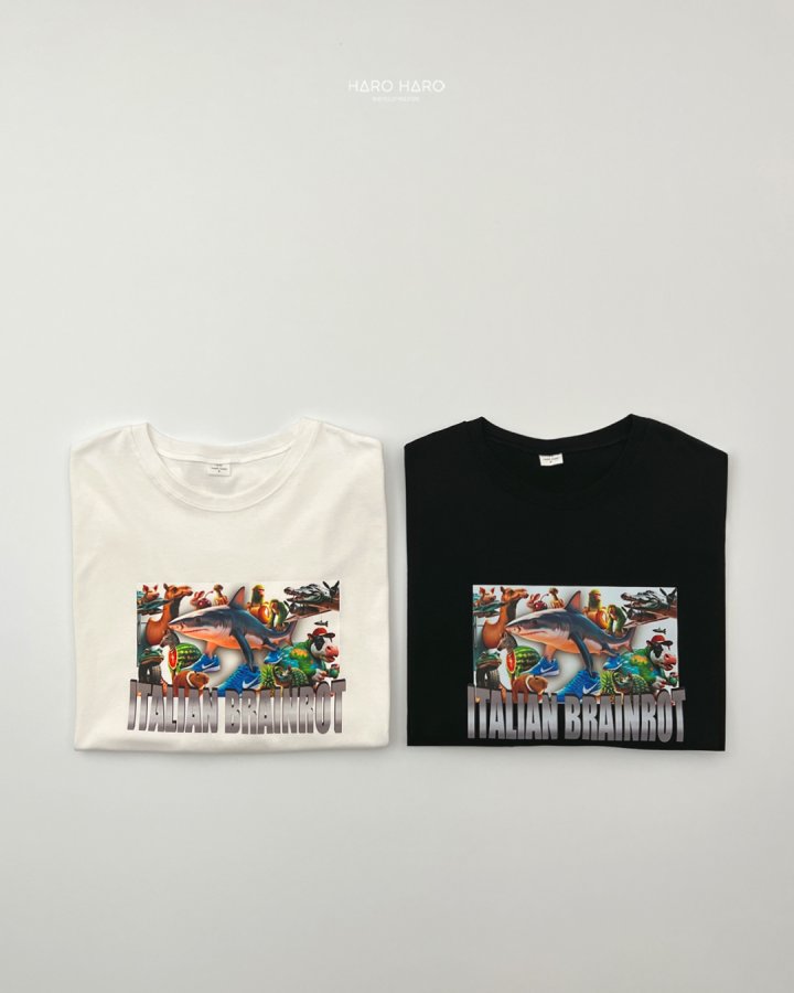 Haro Haro - Korean Women Fashion - #womensfashion - (Adult) Brain Lot Tee - 3