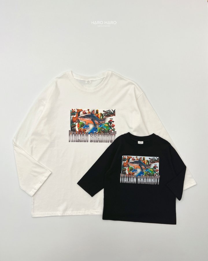 Haro Haro - Korean Women Fashion - #womensfashion - (Adult) Brain Lot Tee - 7