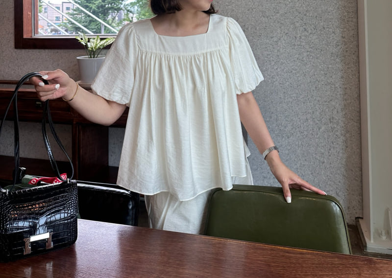 Have - Korean Women Fashion - #momslook - Silky Puff Set - 12