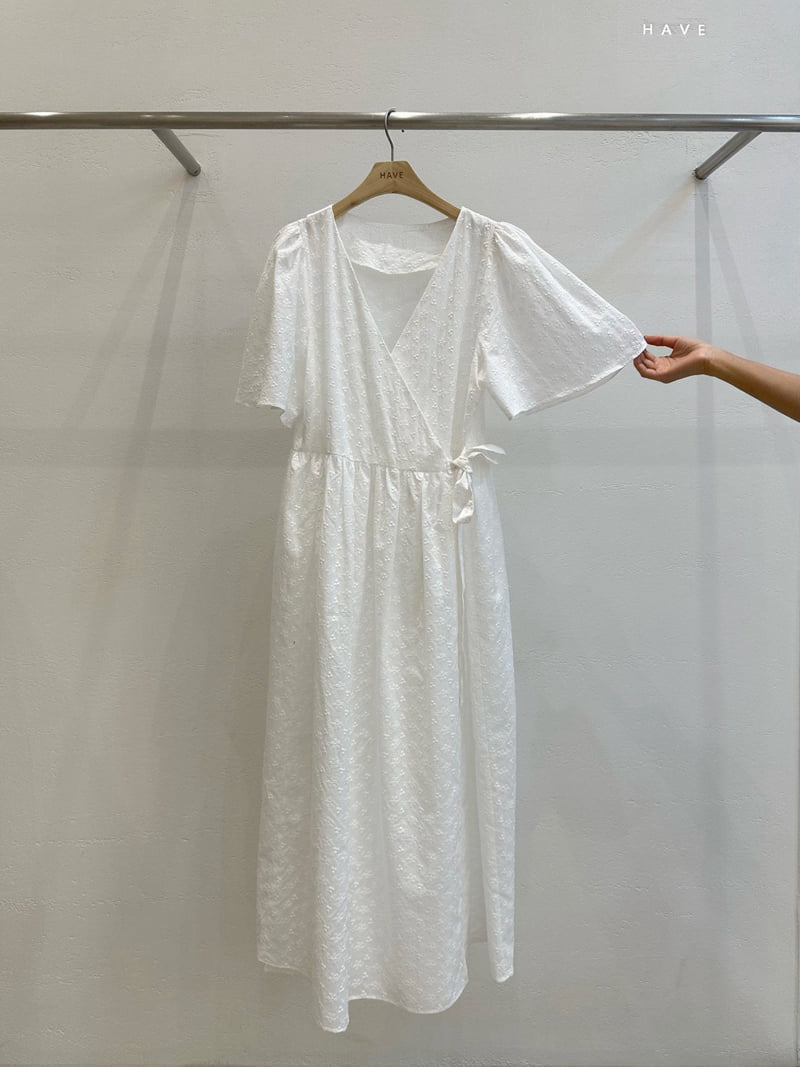 Have - Korean Women Fashion - #momslook - Lace Robe One-piece