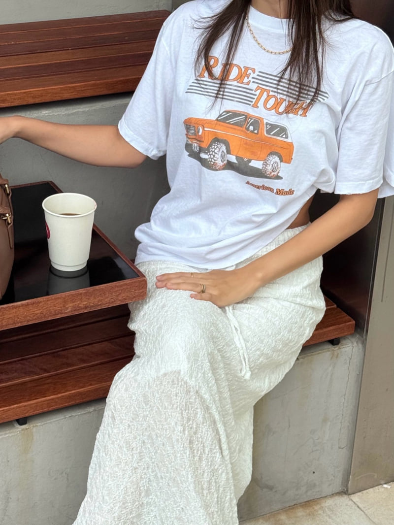 Heil - Korean Women Fashion - #pursuepretty - Vintage Tee - 6
