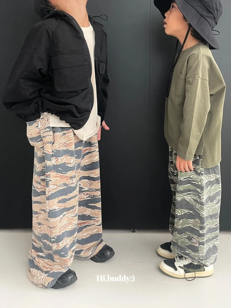 Hi buddy - Korean Children Fashion - #childofig - Military Pants - 5