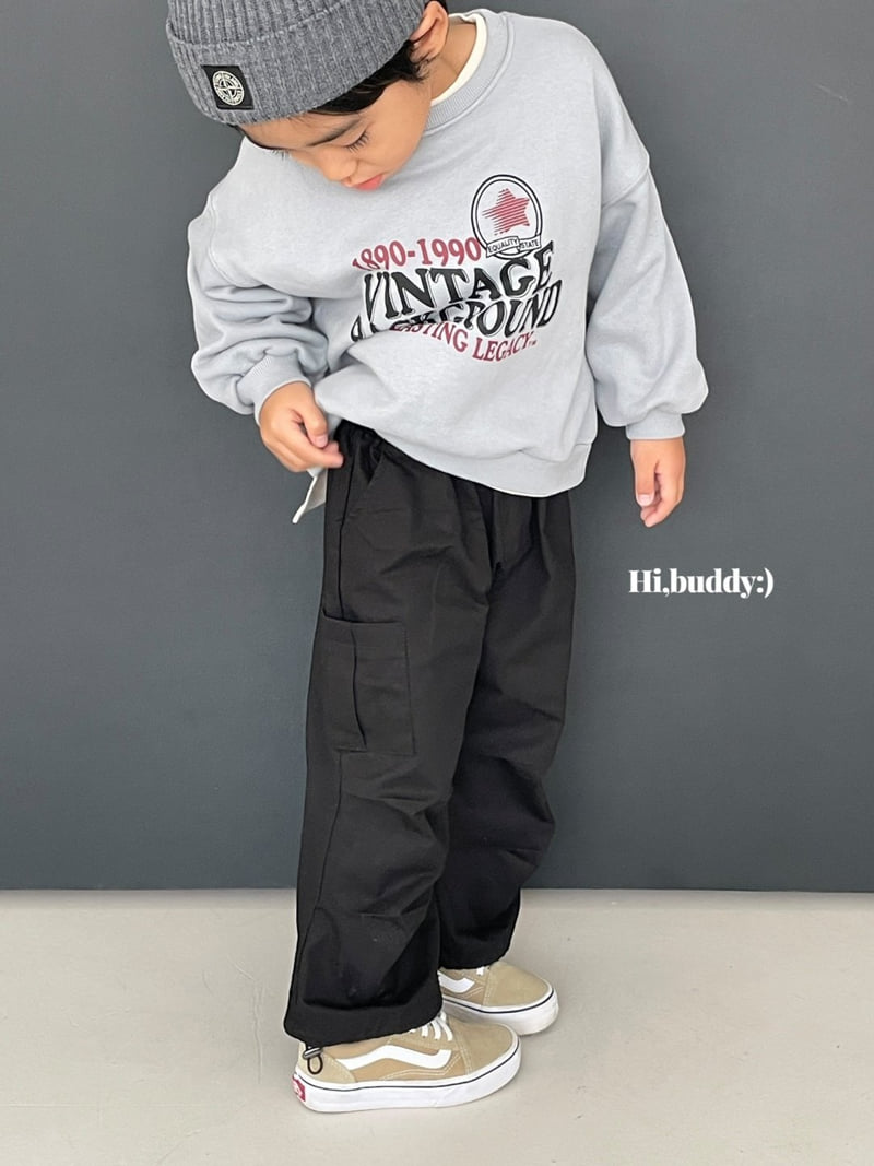 Hi buddy - Korean Children Fashion - #childofig - Return Cargo Pants - 12