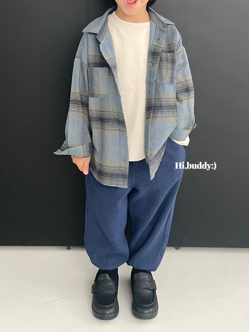 Hi buddy - Korean Children Fashion - #childofig - Two Pocket Check Shirt - 11