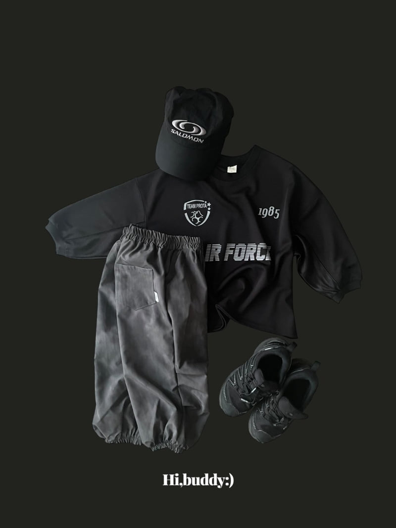 Hi buddy - Korean Children Fashion - #childofig - Air Force Sweatshirt - 3