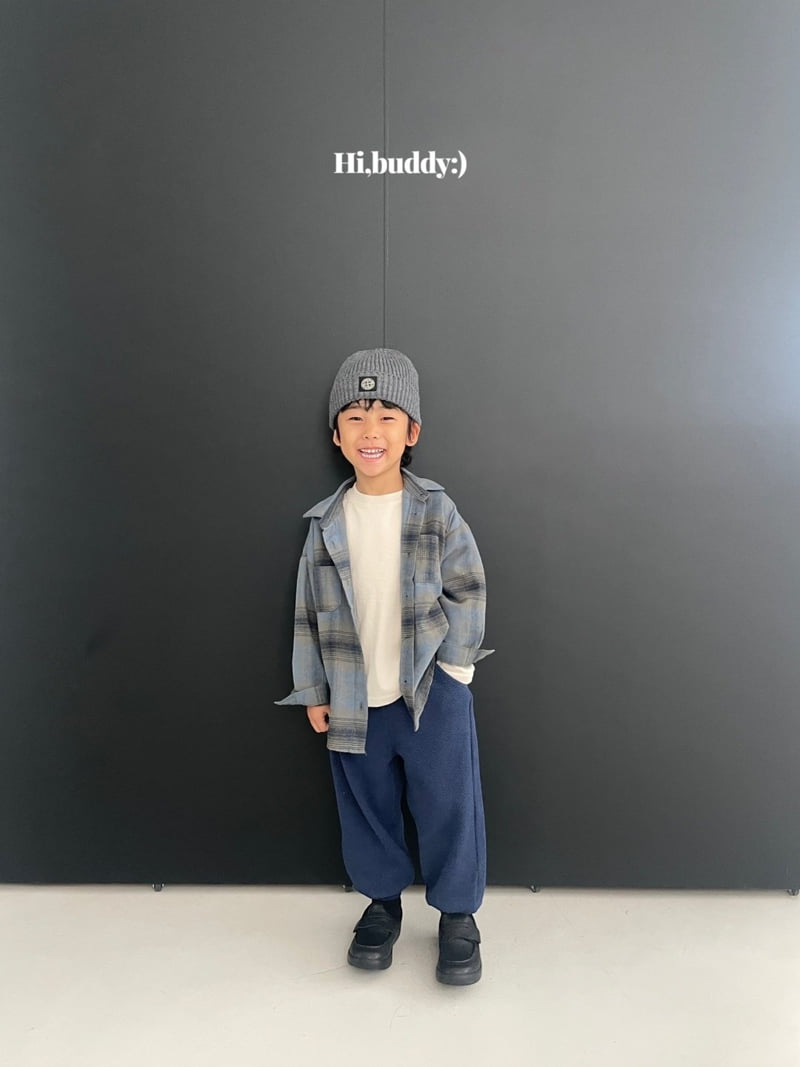 Hi buddy - Korean Children Fashion - #childrensboutique - Embossed Ribbed Pants - 5