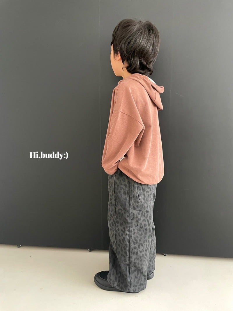 Hi buddy - Korean Children Fashion - #designkidswear - Leopard Panel Pants - 12