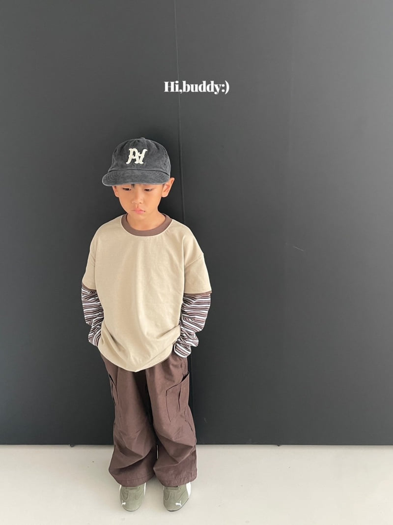 Hi buddy - Korean Children Fashion - #designkidswear - Three Combo Tee - 5